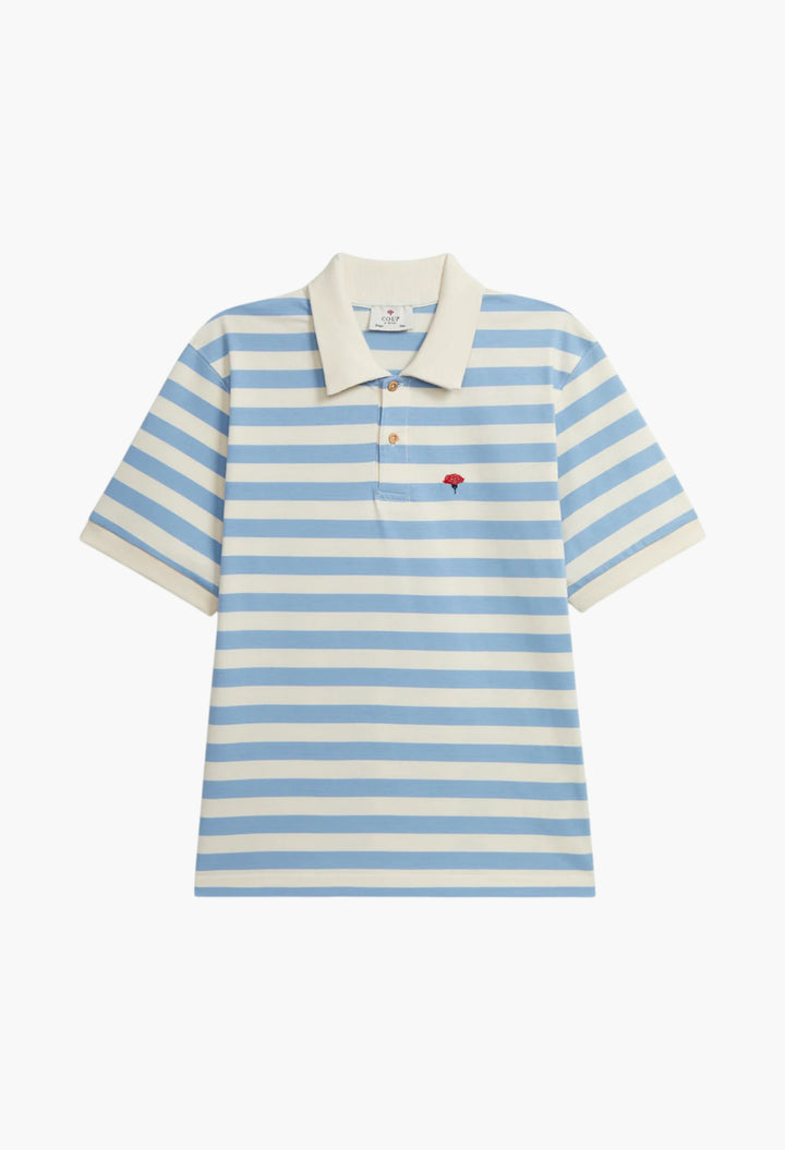 Sailor Polo - Blue/Off-White - GLAM MODA