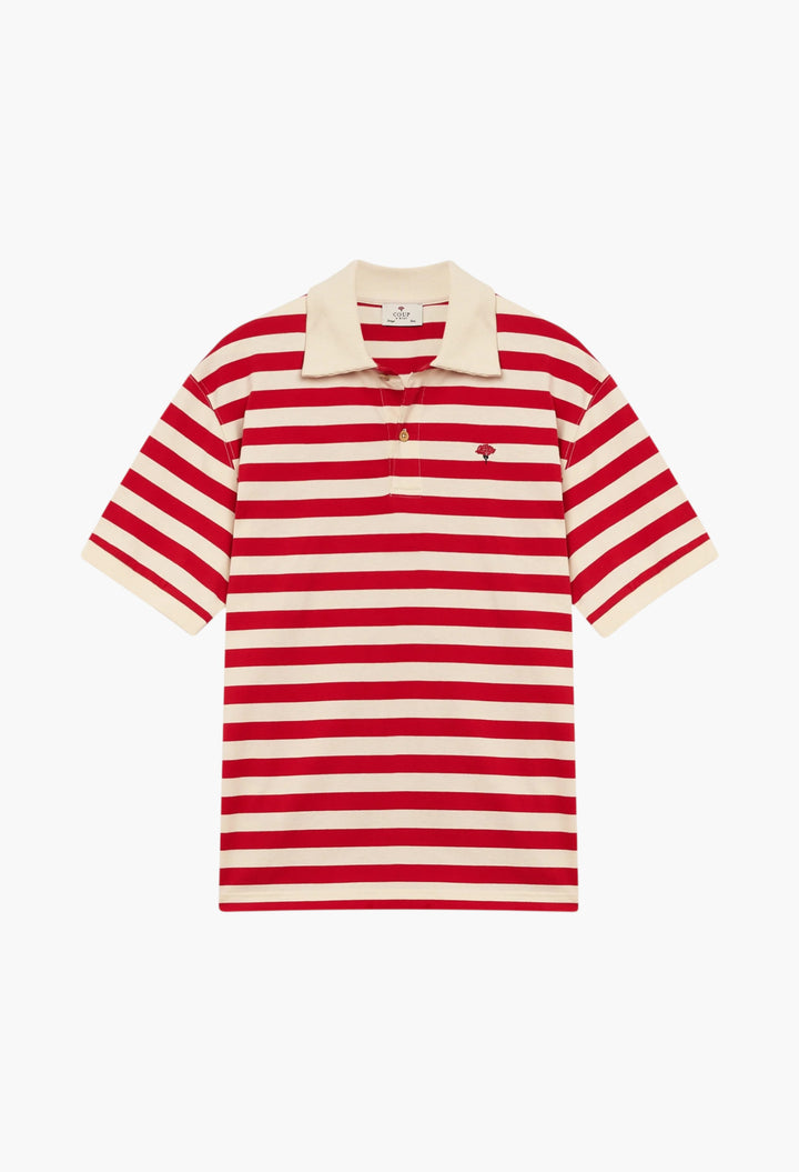 Sailor Polo - Red/Off-White - GLAM MODA