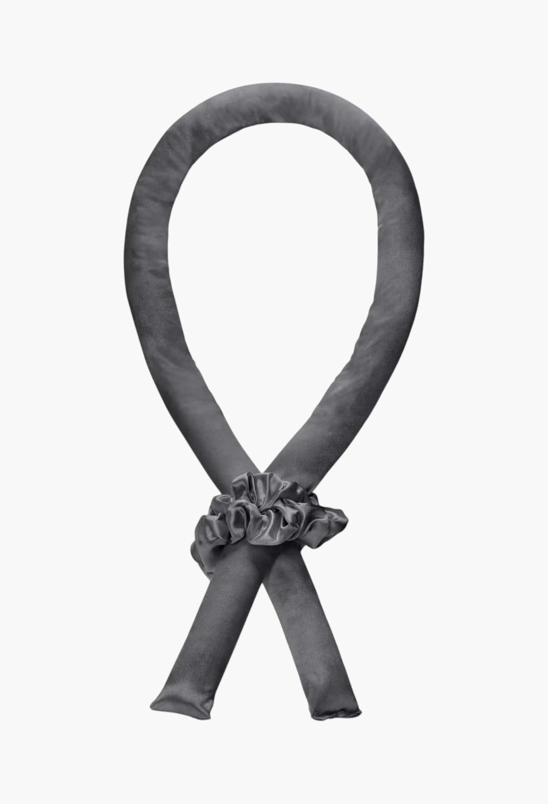 Satin Heatless Curling Set - Charcoal - GLAM MODA