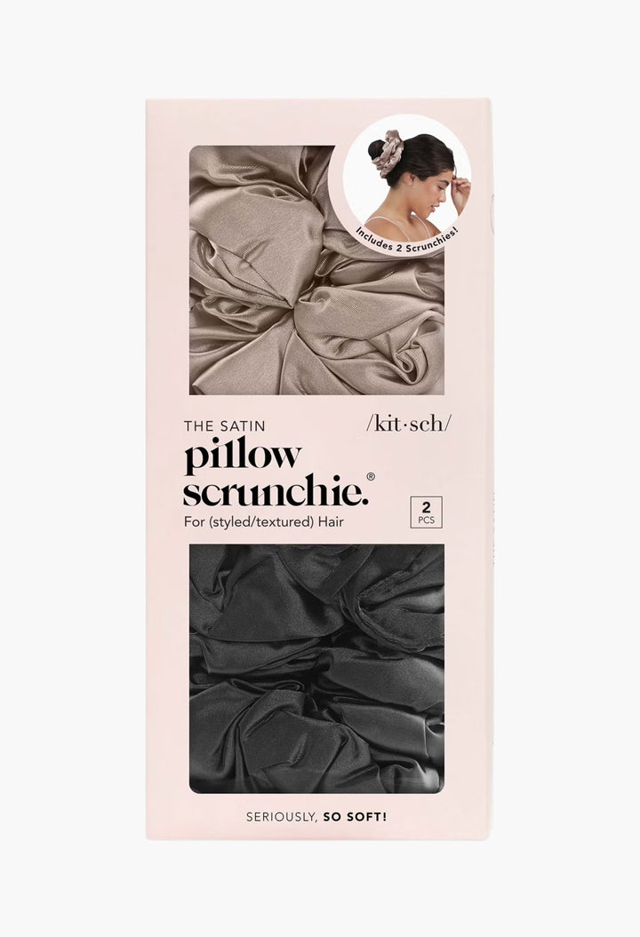 Satin Pillow Scrunchie - GLAM MODA