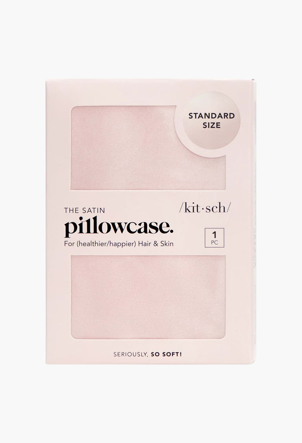 Satin Pillowcase - Blush - GLAM MODA