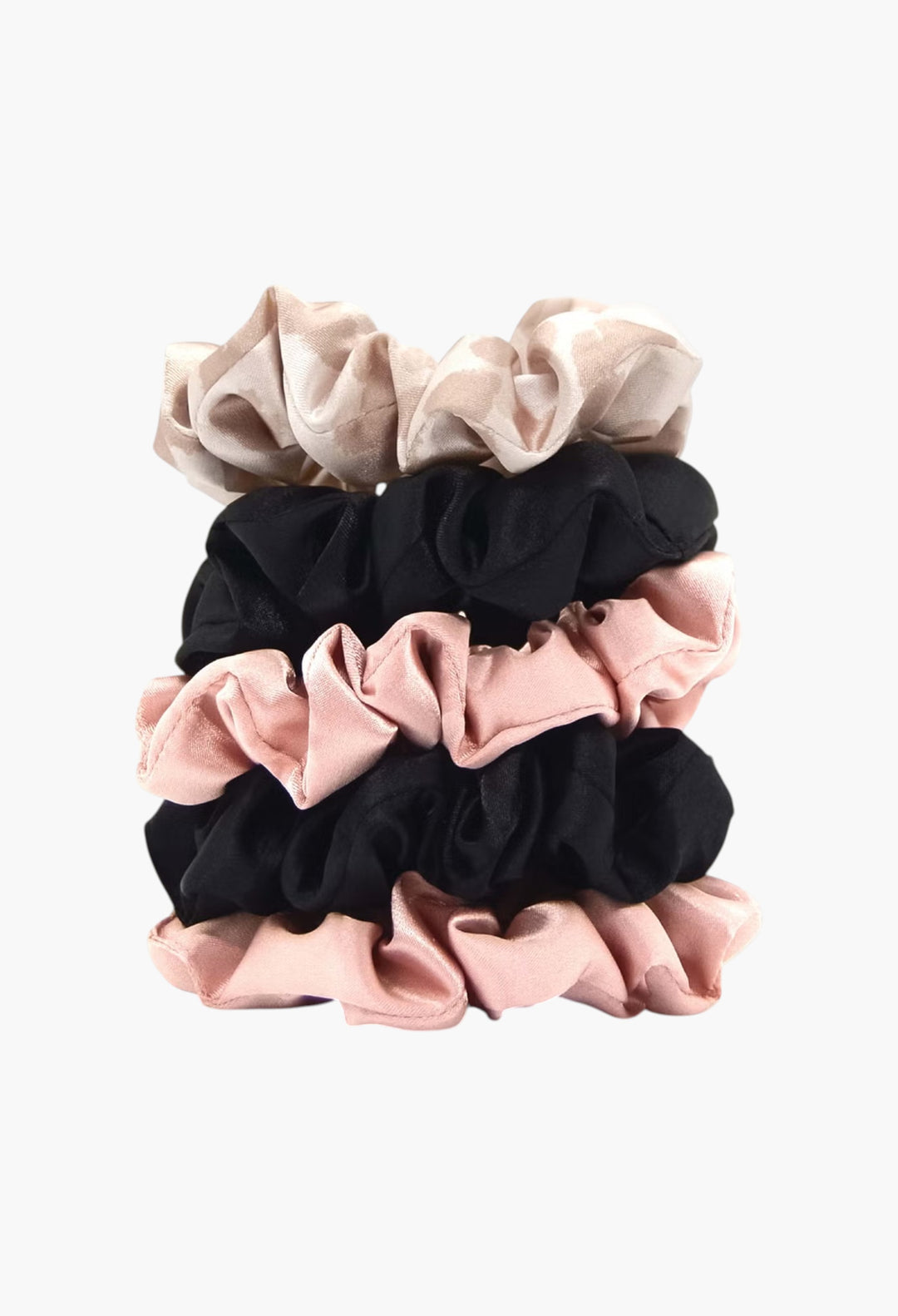 Satin Sleep Scrunchies - Assorted - GLAM MODA