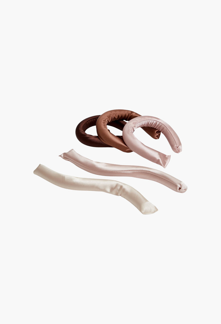 Satin Wrapped Flexi Rods - Rosewood - GLAM MODA