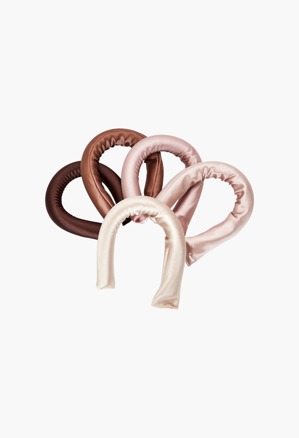 Satin Wrapped Flexi Rods - Rosewood - GLAM MODA