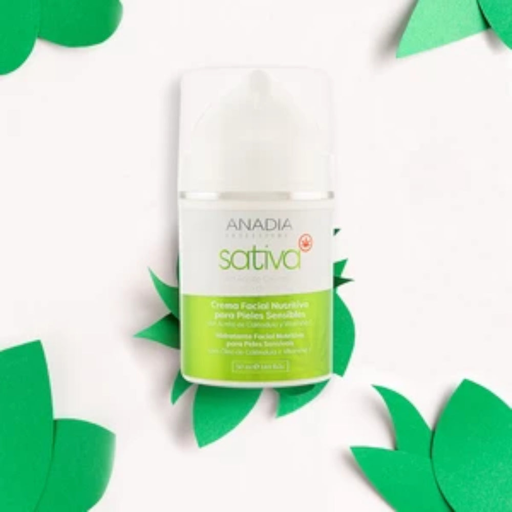 Sativa Nourishing Facial Cream For Sensitive Skin - GLAM MODA