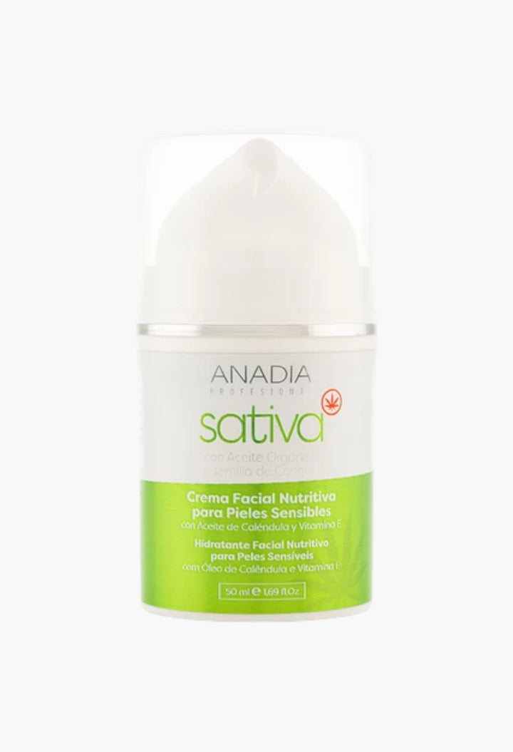 Sativa Nourishing Facial Cream For Sensitive Skin - GLAM MODA