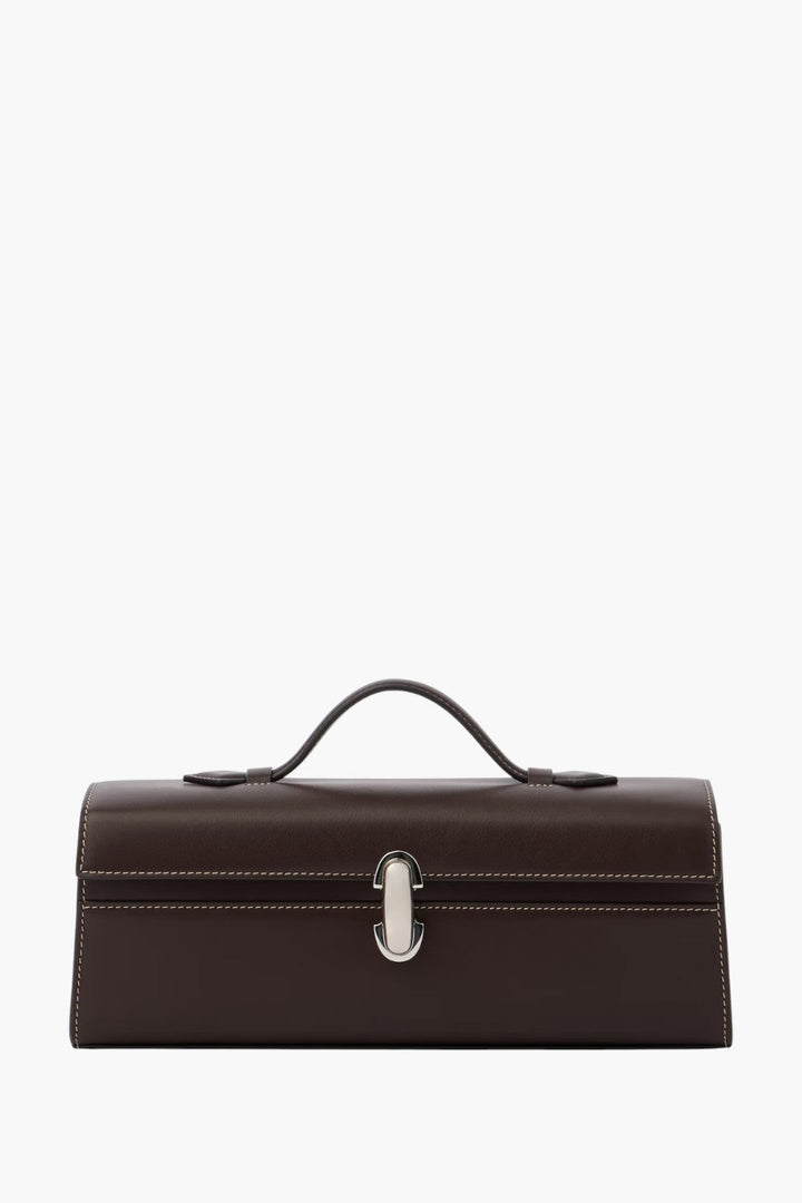 Savette Symmetry Pochette Slim leather tote bag - GLAM MODA