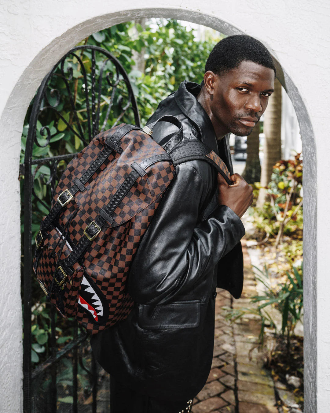 Sawtooth Sharks In Paris Hills Backpack - GLAM MODA