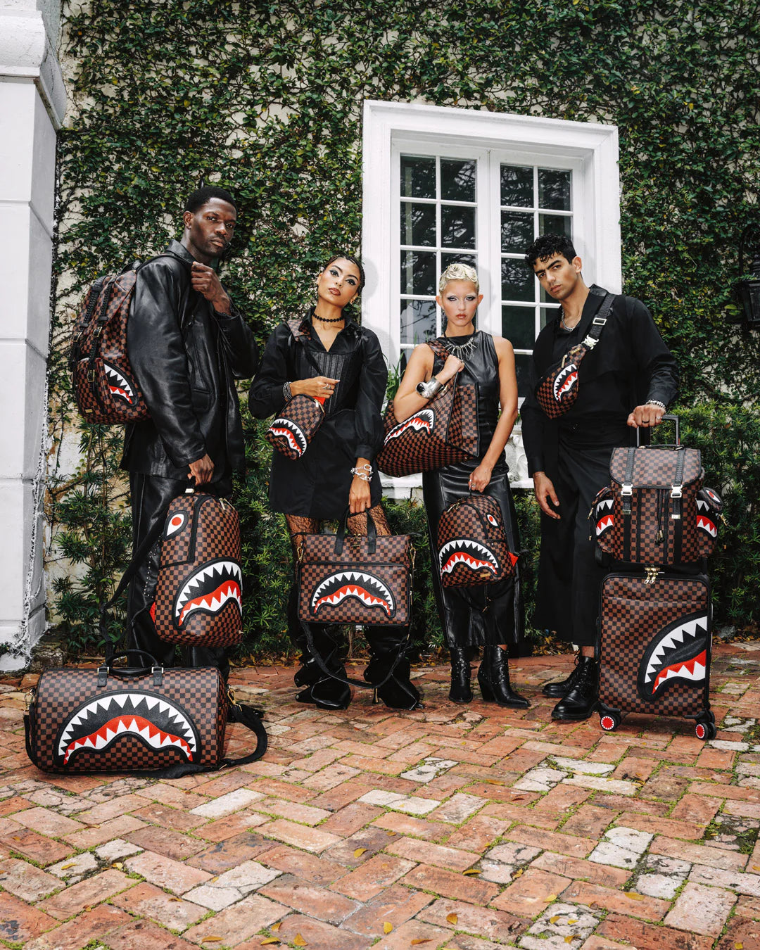 Sawtooth Sharks In Paris Hills Backpack - GLAM MODA