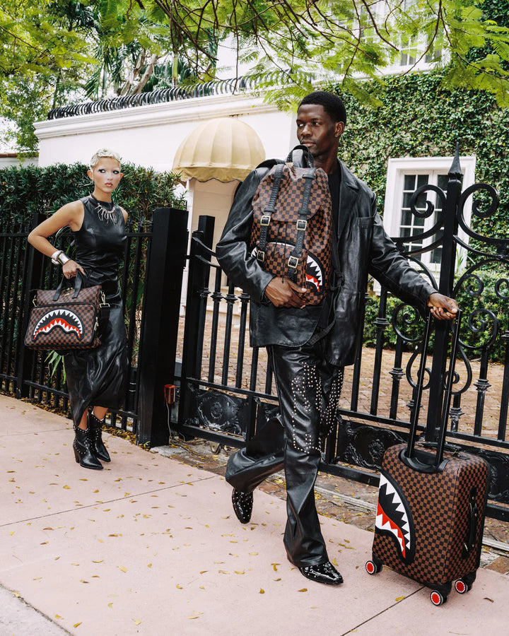 Sawtooth Sharks In Paris Hills Backpack - GLAM MODA