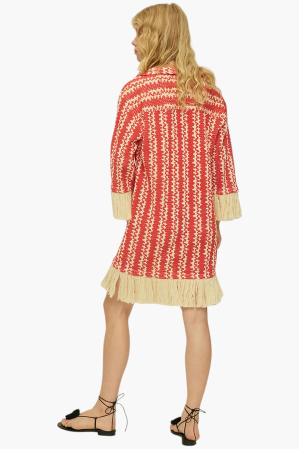 Scribble Aya Net Dress