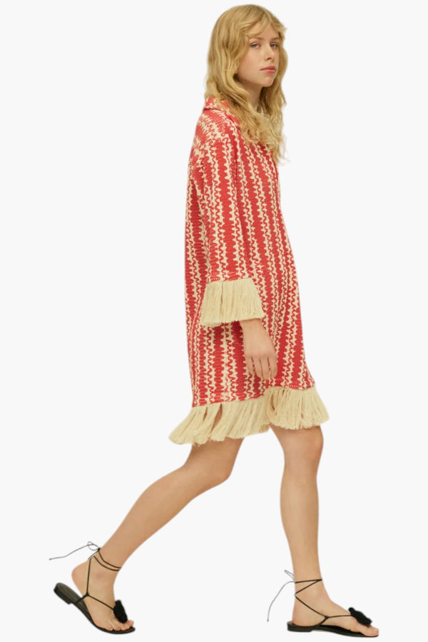 Scribble Aya Net Dress
