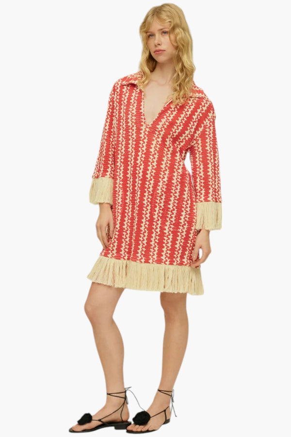 Scribble Aya Net Dress