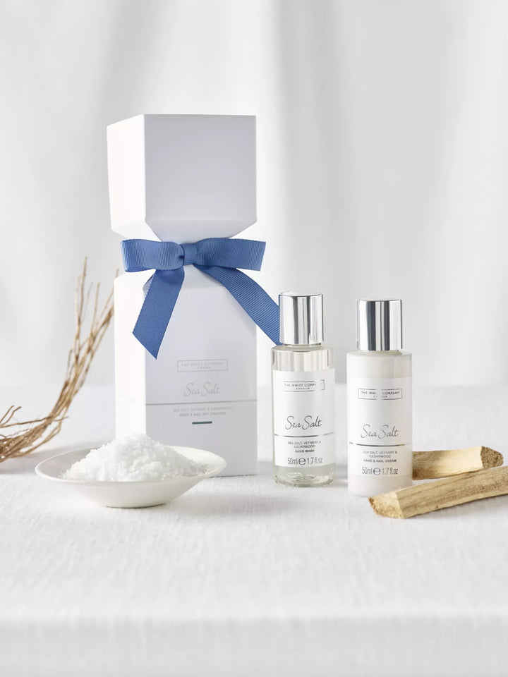 Sea Salt Hand & Nail Cream Cracker Gift Set - GLAM MODA