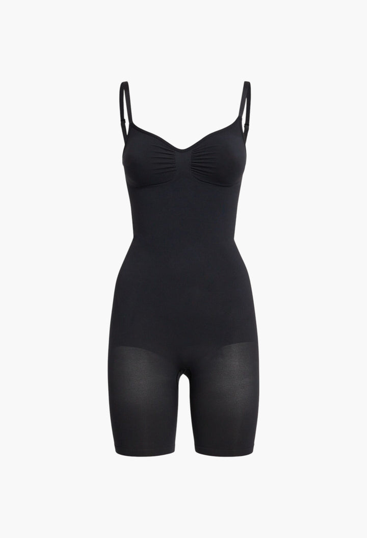 Seamless Sculpt Mid-Thigh Bodysuit - GLAM MODA