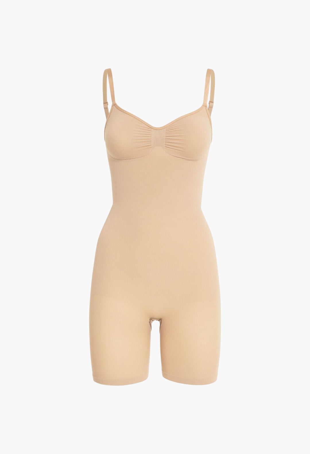 Seamless Sculpt Mid-Thigh Bodysuit - GLAM MODA