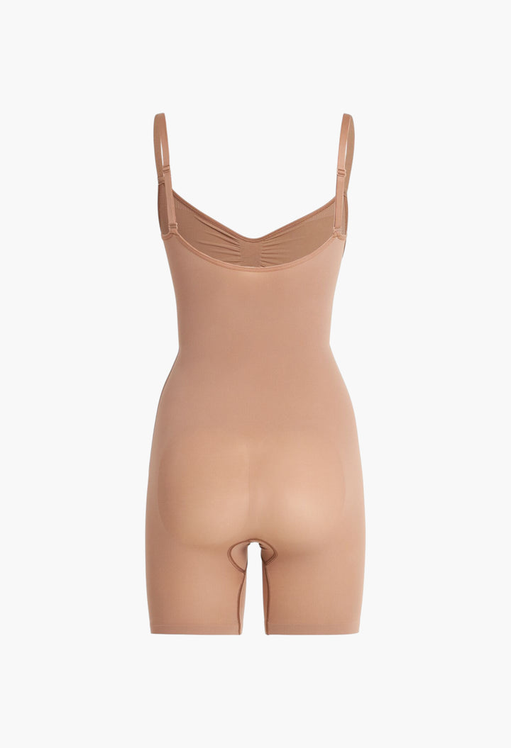 Seamless Sculpt Mid-Thigh Bodysuit - GLAM MODA