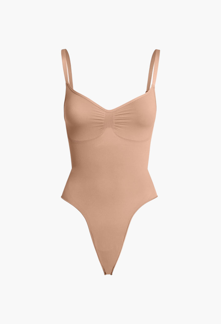 Seamless Sculpt Thong Bodysuit - GLAM MODA