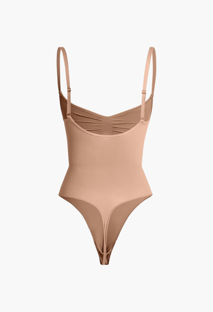 Seamless Sculpt Thong Bodysuit - GLAM MODA
