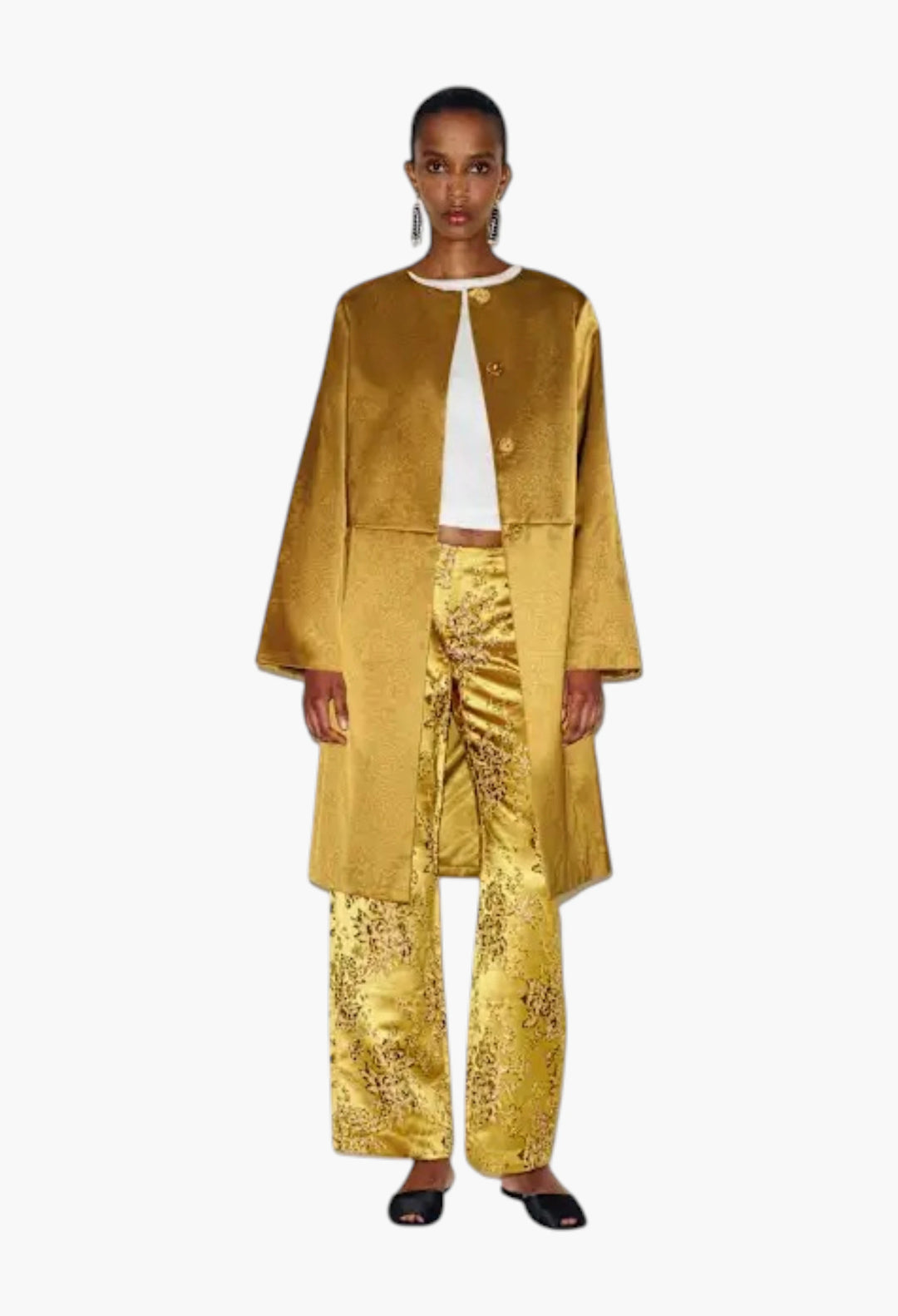 Stella Satin Coat