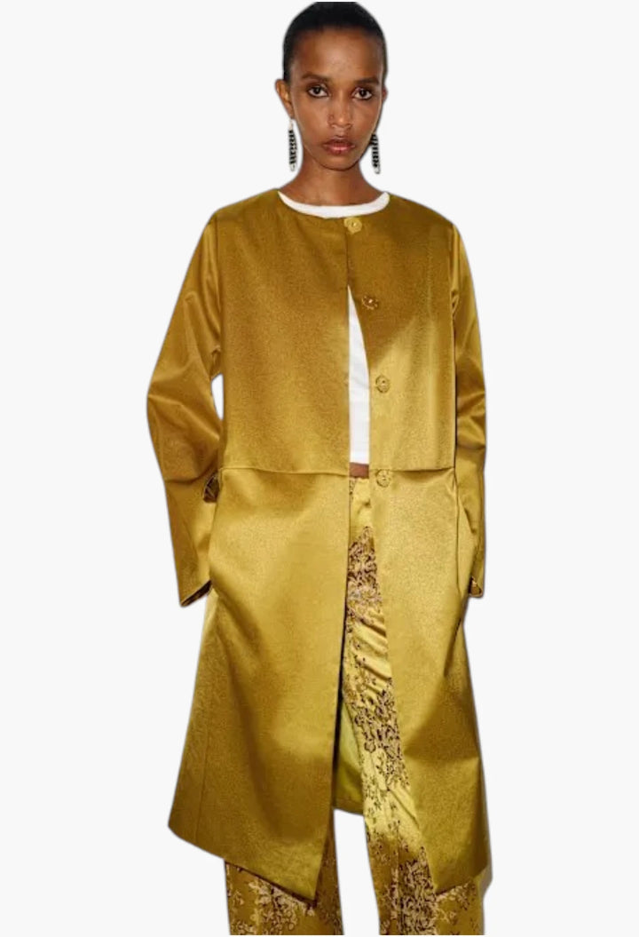 Stella Satin Coat