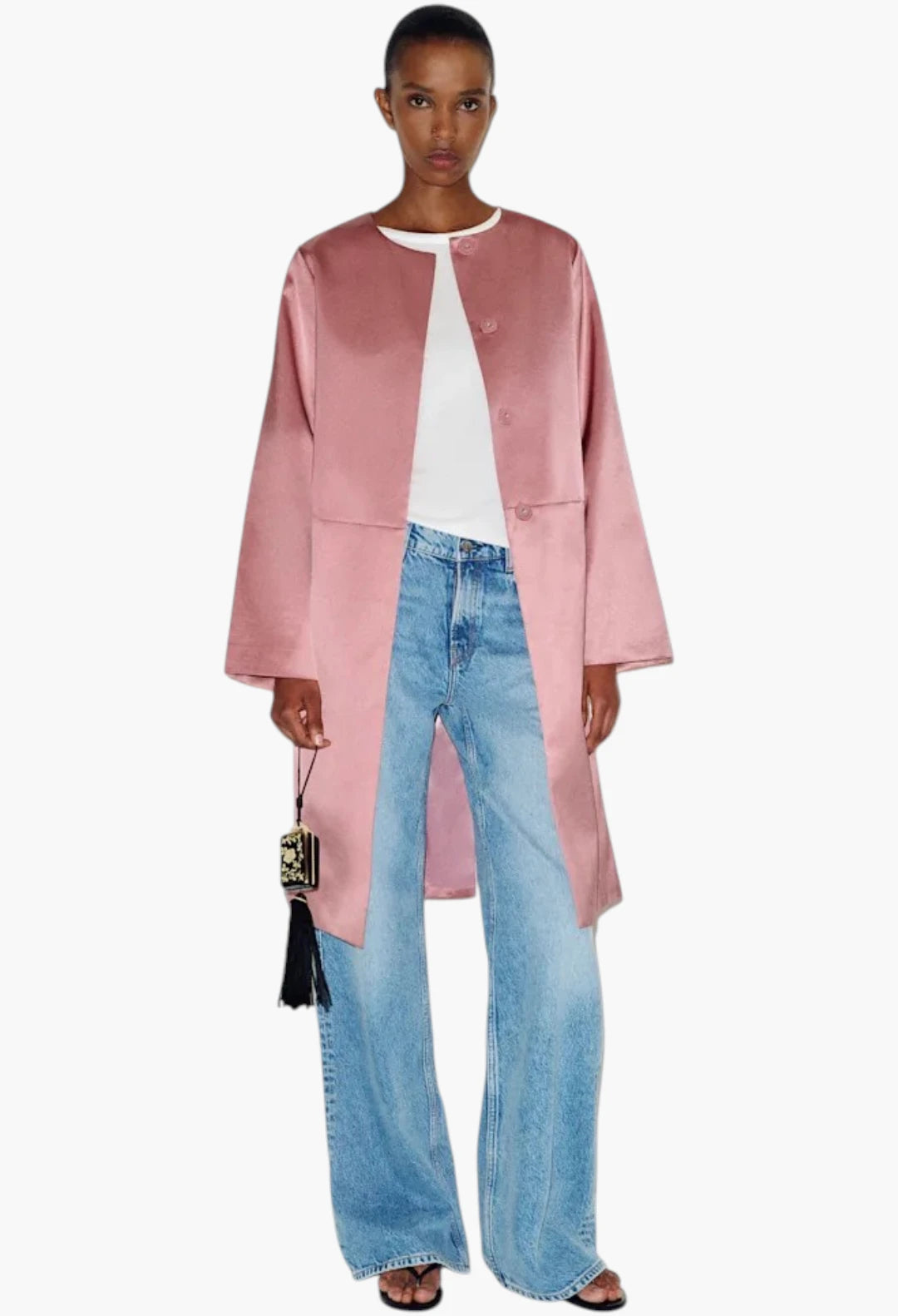 Stella Satin Coat