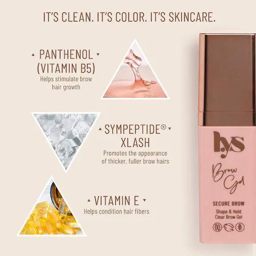 Natural  Secure Brow Gel - Vegan Brow Gel - GLAM MODA