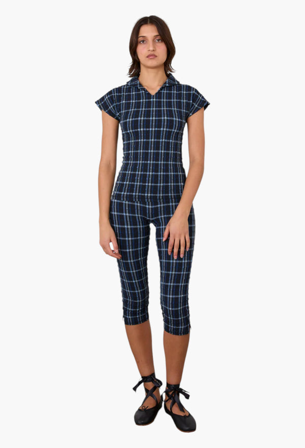 Selvedge - The Cindy Polo Top