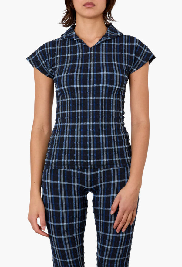 Selvedge - The Cindy Polo Top