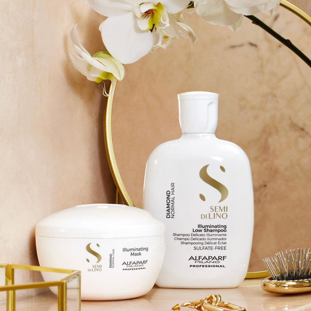 Semi Di Lino Diamond Illuminating Mask For Normal Hair - GLAM MODA