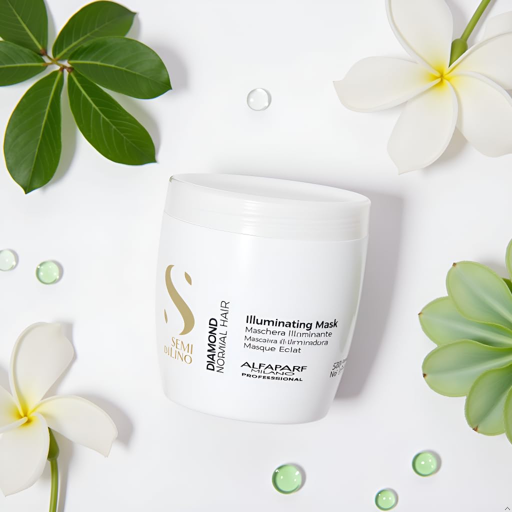 Semi Di Lino Diamond Illuminating Mask For Normal Hair - GLAM MODA