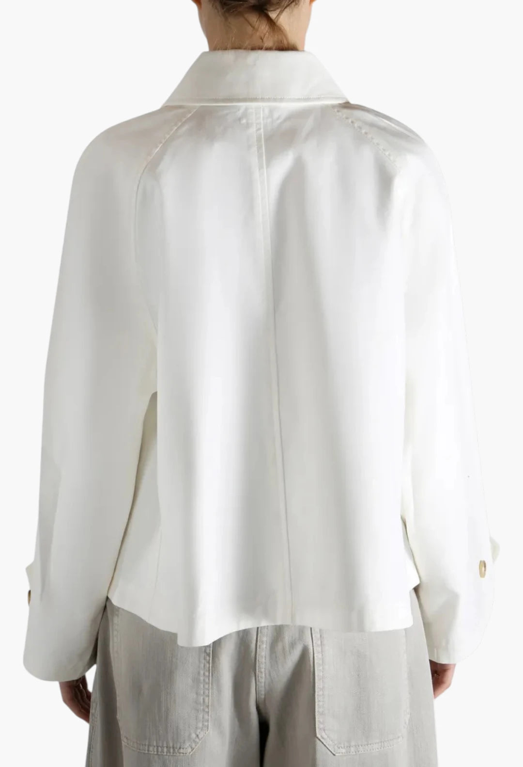 logo-embroidered jacket
