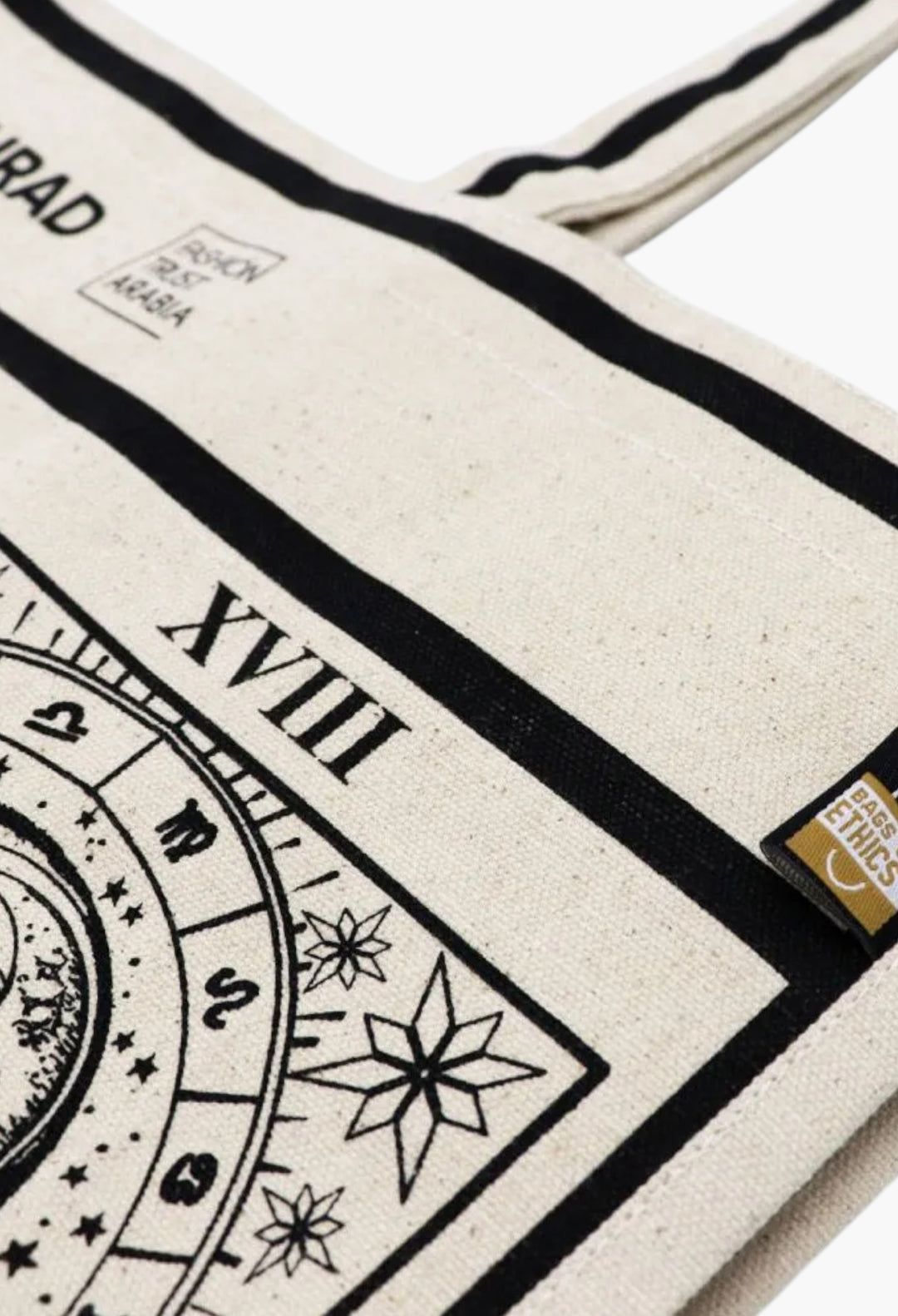 Shopping Bag in Natural - GLAM MODA