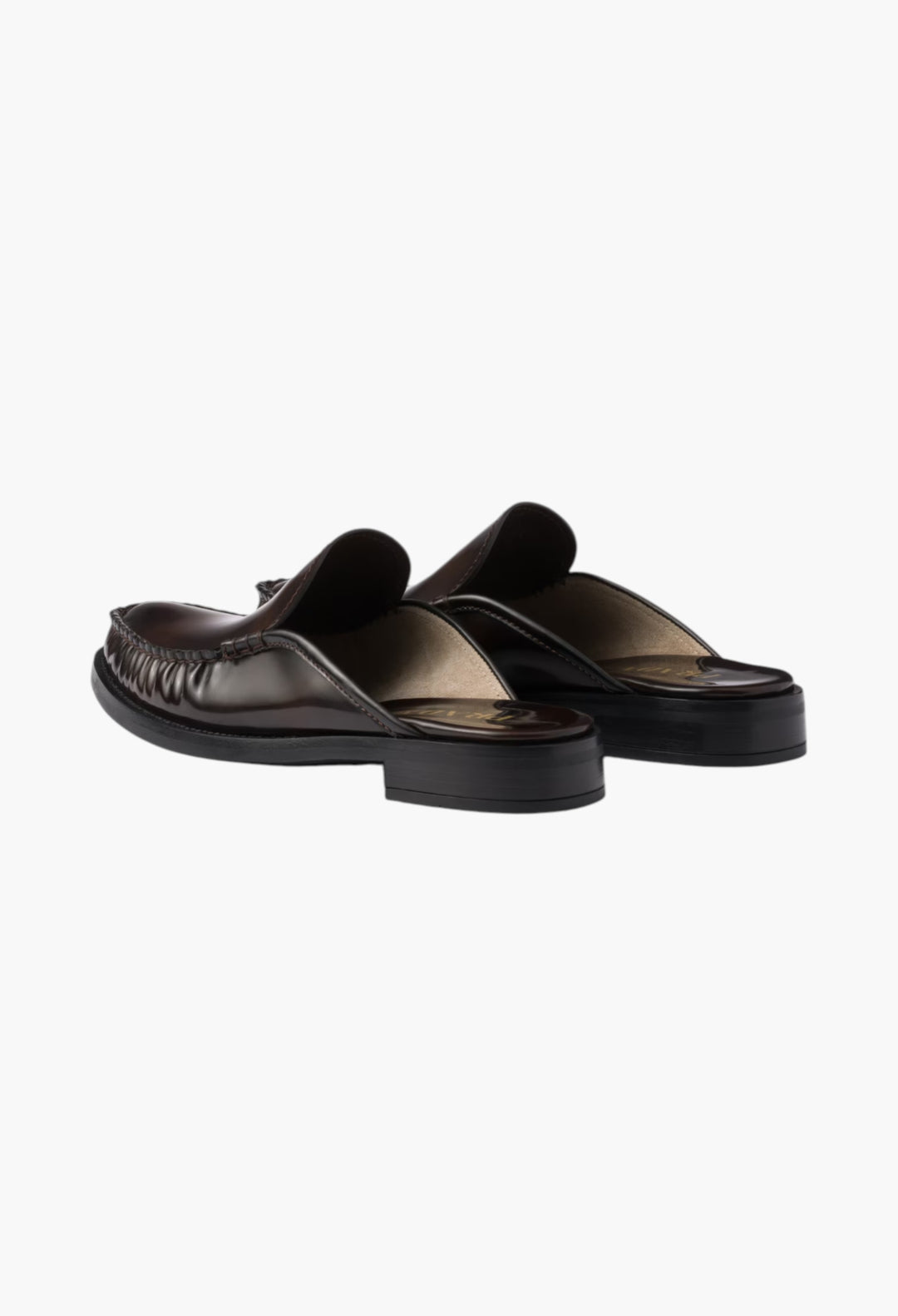Sienna - Brushed Leather Mules - GLAM MODA