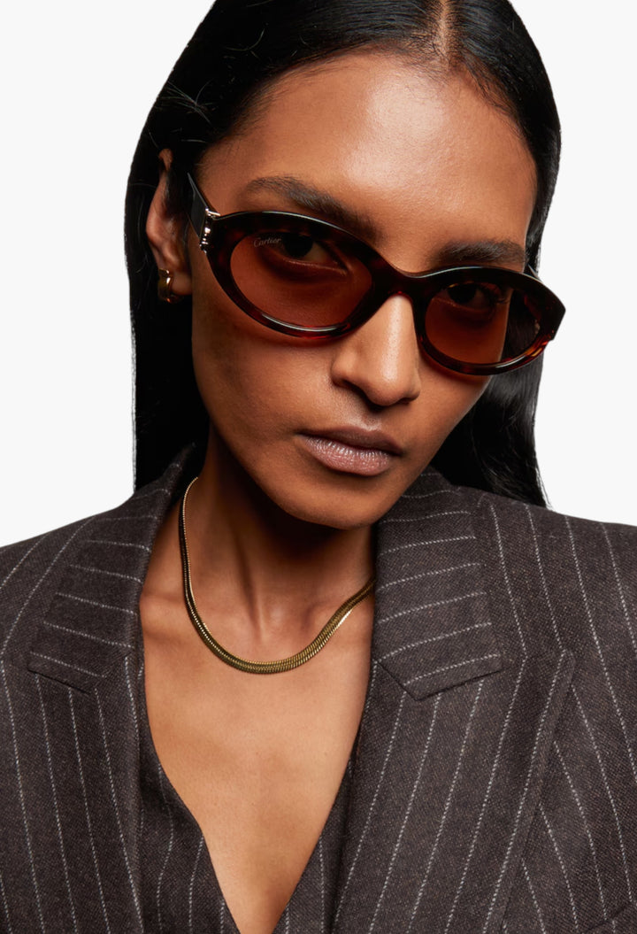 Signature C Oval Sunglasses - GLAM MODA