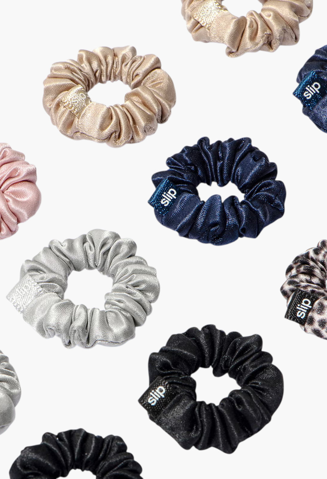 Silk Minnie Scrunchies - Classic - GLAM MODA