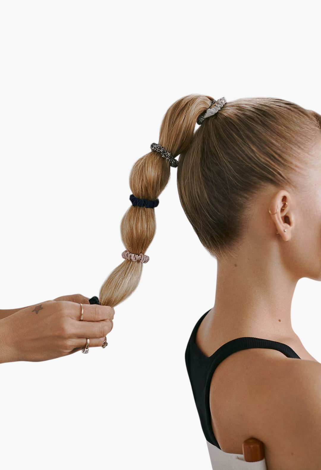 Silk Minnie Scrunchies - Classic - GLAM MODA