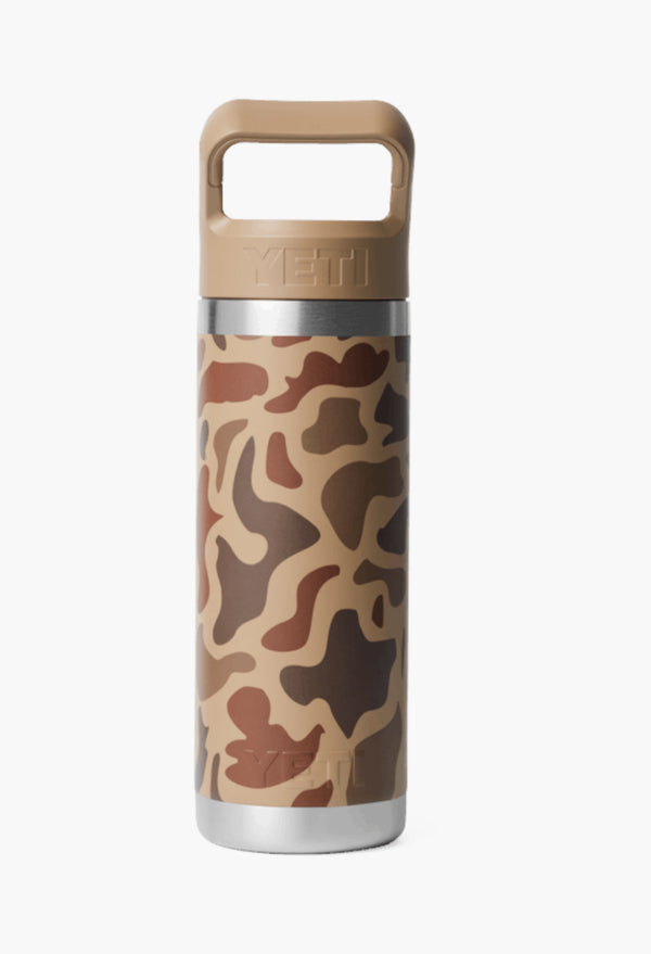 Wetlands Camo - Rambler® Water Bottle With Color-Matched Straw Cap