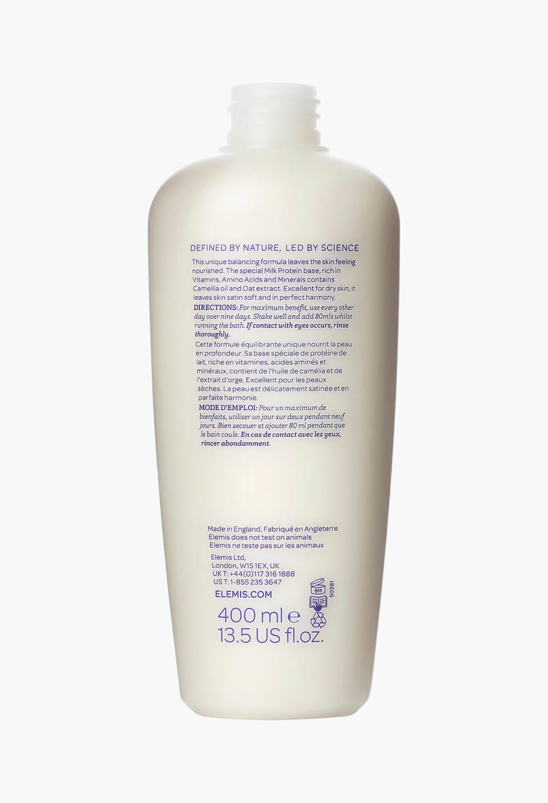 Skin Nourishing Bath Milk 400ml - GLAM MODA