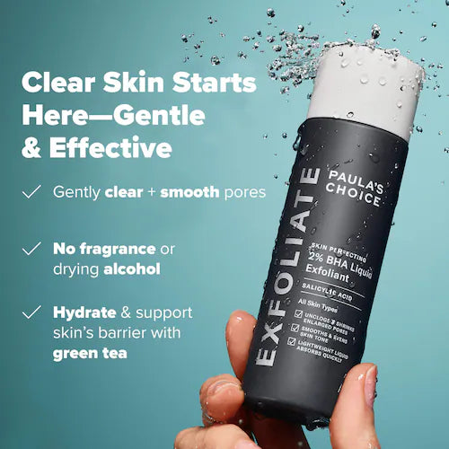Skin Perfecting 2% BHA Exfoliating Toner For Clear Skin - GLAM MODA