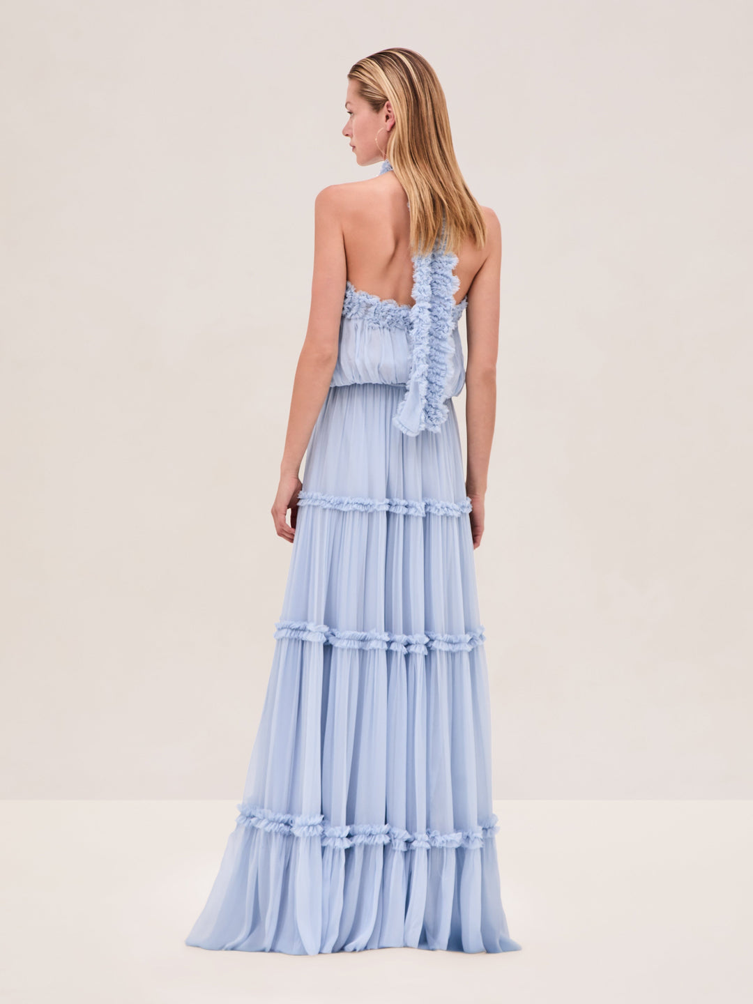 Sky Blue - Izbelle Dress - GLAM MODA