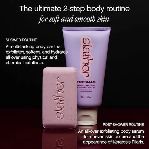 Slather Exfoliating & Smoothing Bar - For Soft Skin - GLAM MODA