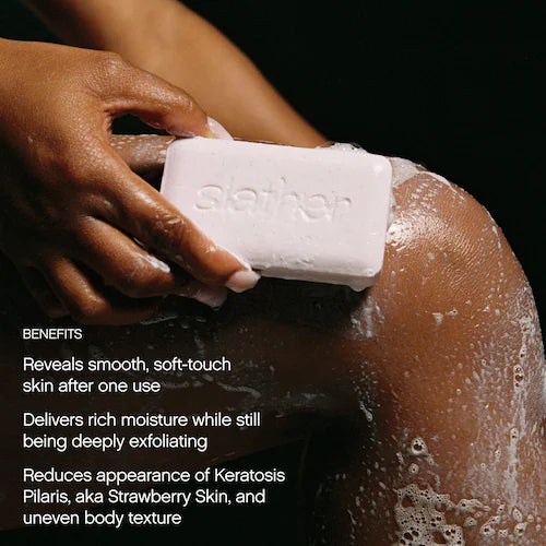 Slather Exfoliating & Smoothing Bar - For Soft Skin - GLAM MODA