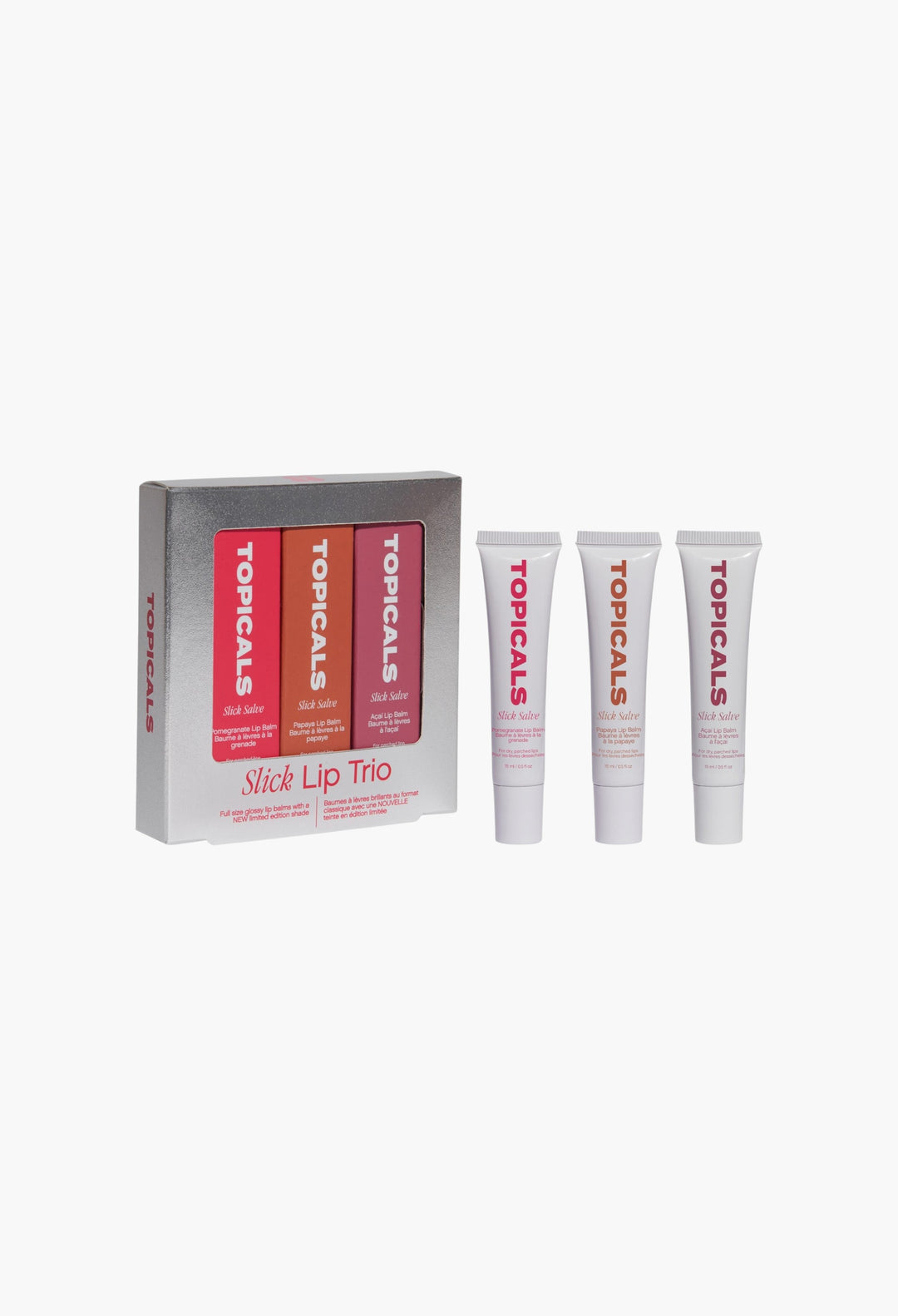 Slick Salve Glossy Lip Balm Trio - GLAM MODA