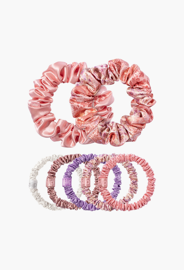 Slip BOTEH SCRUNCHIE- SET OF 7