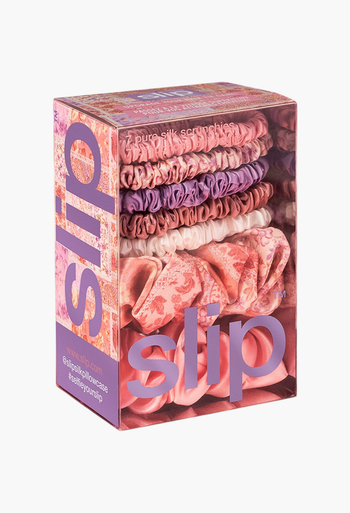 Slip BOTEH SCRUNCHIE- SET OF 7