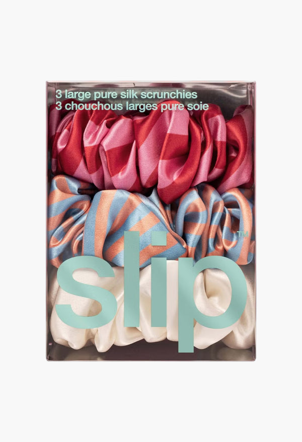 Pure Silk Large Scrunchies - Midsummer