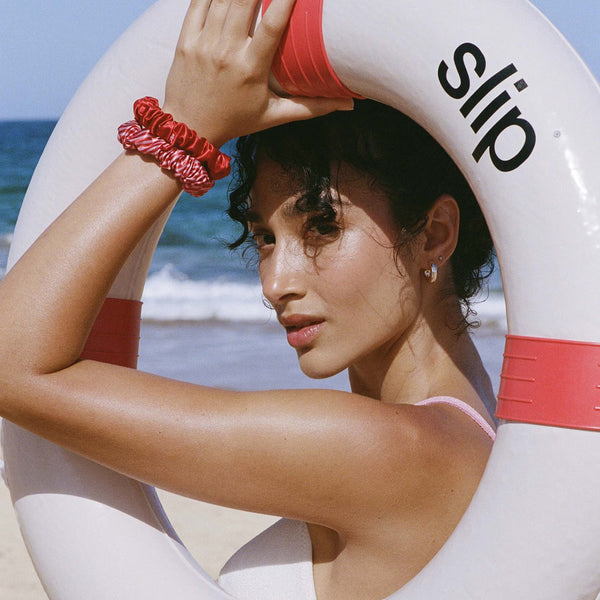Pure Silk Midi Scrunchies - Gelati