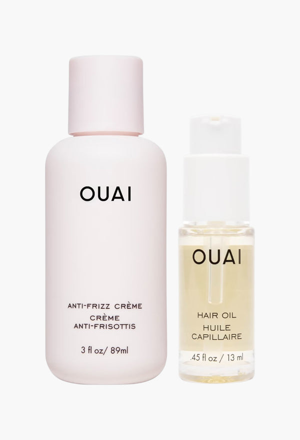 Smooth Hair Routine (Anti Frizz + Hair Oil Travel)