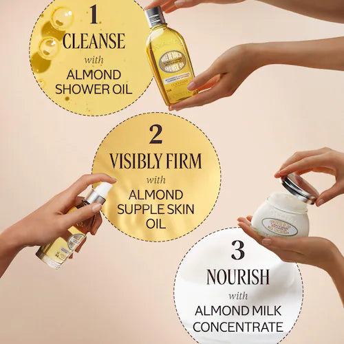 Smoothing and Firming Almond Supple Skin Body Oil - GLAM MODA